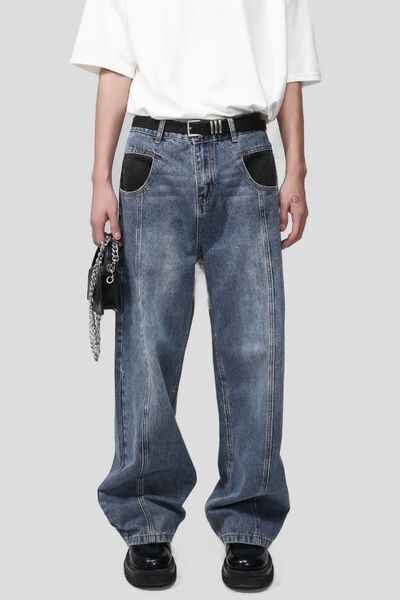 Mid Rise Waist Jeans with Pockets - Damned Threads